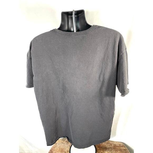 Nightmare Before Christmas Graphic Tee Black Size 2XL - Picture 2 of 6